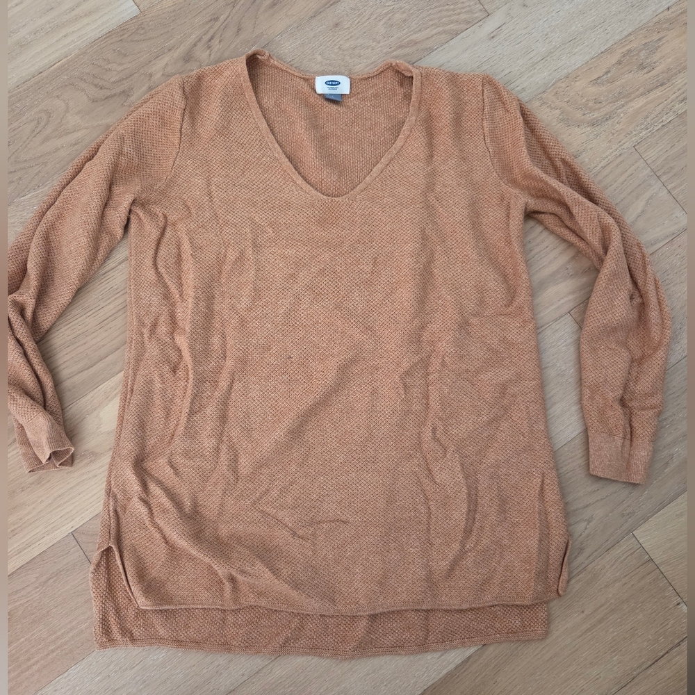 OLD NAVY | V-Neck Tan Sweater